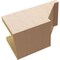 Ekena Millwork 6in. W x 6in. H x 12in. L Burlington Woodgrain TimberThane Rafter Tail, Primed Tan RFTUR06X06X12BURRCPR - alternate 6